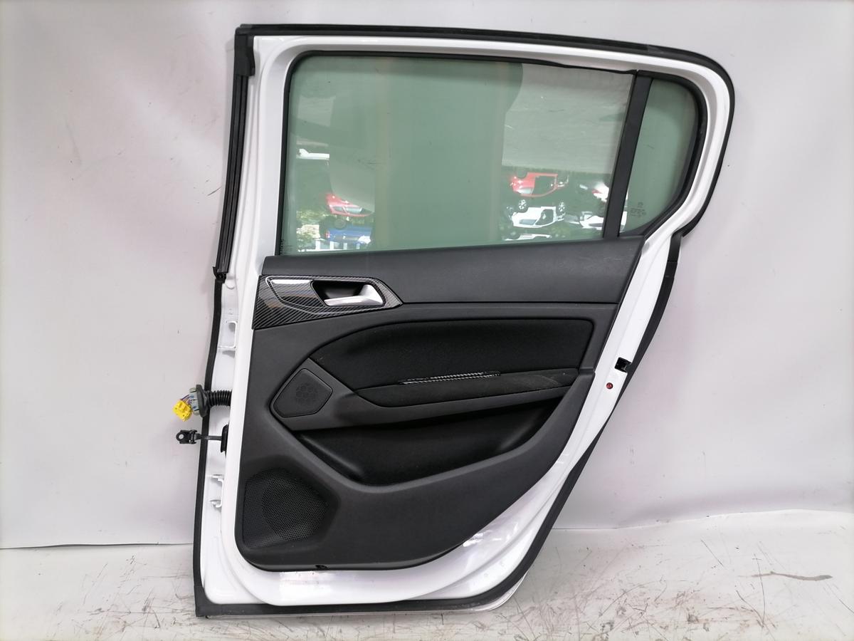 Peugeot 308 original T&uuml;r hinten rechts EWP Blanc Banquise Flie&szlig;heck Rohbau Bj.2021